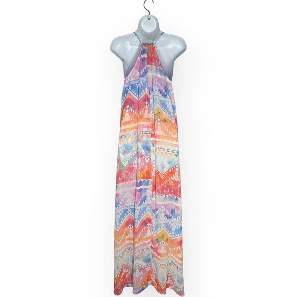 SHOW ME YOUR MUMU Bronte Salvation Mountain Maxi Dress Tropical Beach Cruise - Picture 9 of 13